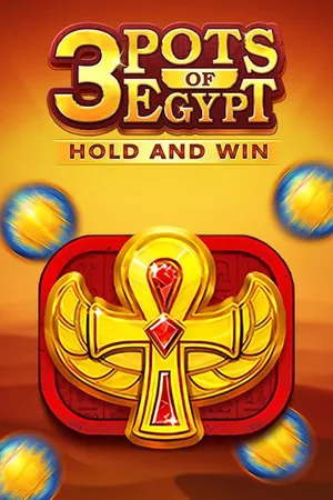 3 Pots of Egypt Hold and Win — gra w kasynie Welvura